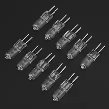 

Halogen Lamp 10pcs G5.3 12V 20W/35W/50W Halogen Light Bulbs Long Life Capsule Lamps Warm White Clear Bulbs