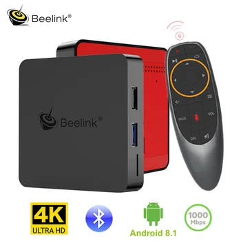 

Beelink GT1 MINI Android 8.1 TV Box With Voice Remote Amlogic S905X2 2.4G 5.8G WiFi 1000Mbps BT4.0 Media Player Support 4K H.265