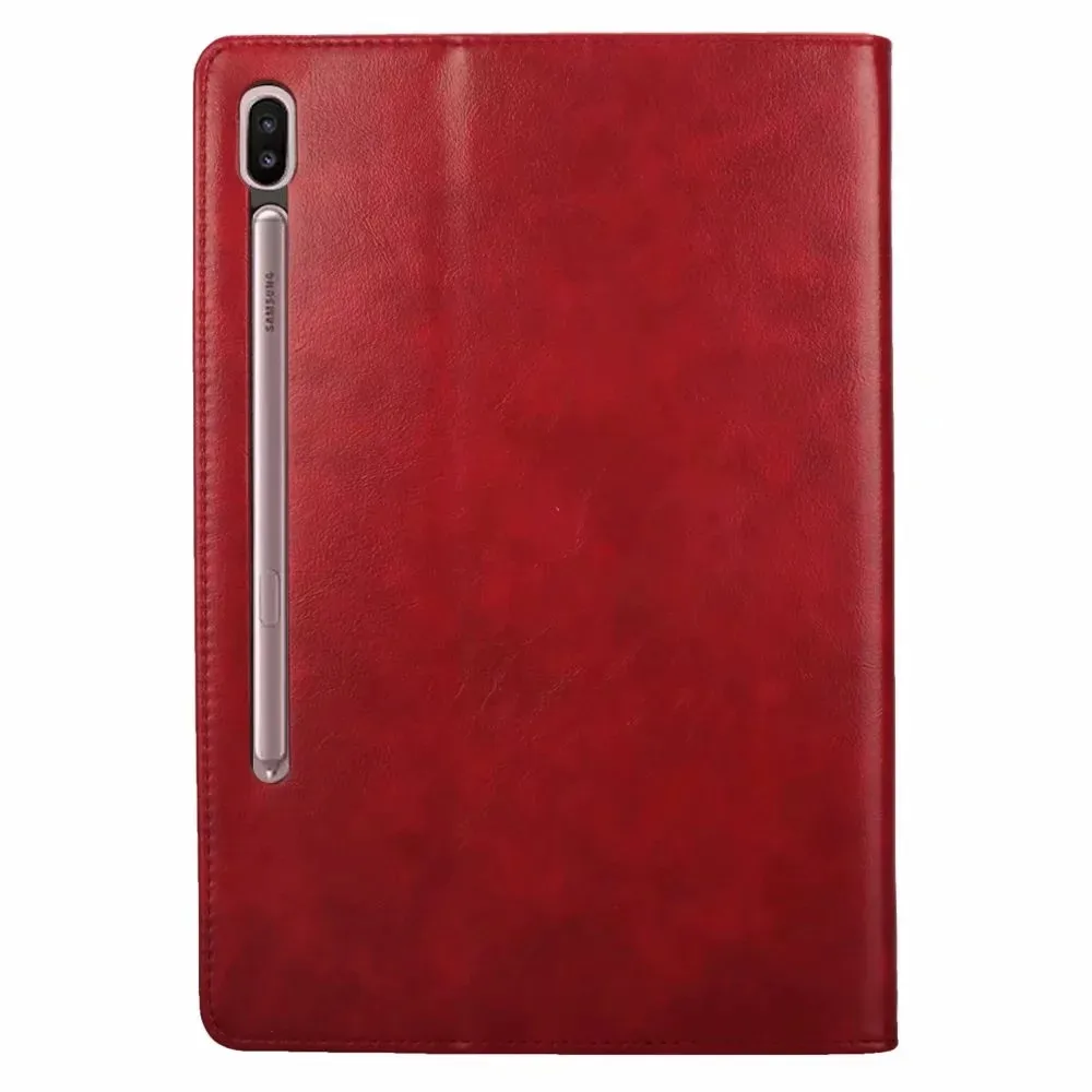 Чехол для планшета для Samsung Galaxy Tab S6 10,5 SM-T860 SM-T865 10," Смарт Магнитная подставка-чехол Fundas Capa+ Экран пленка+ стилус