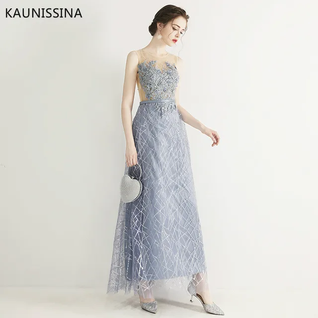 KAUNISSINA Elegant Evening Dress