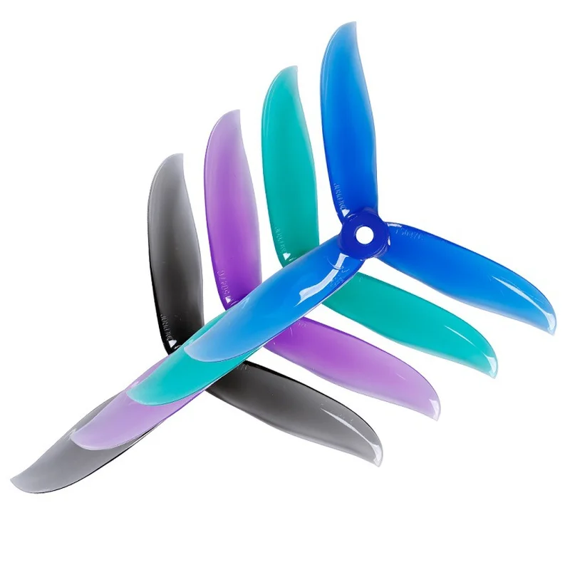 

16pc Dalprop CYCLONE T5047C T5047 Pro 5047 5inch 3 Blade/tri-Blade Propeller Prop Compatible POPO System Propeller for FPV Drone