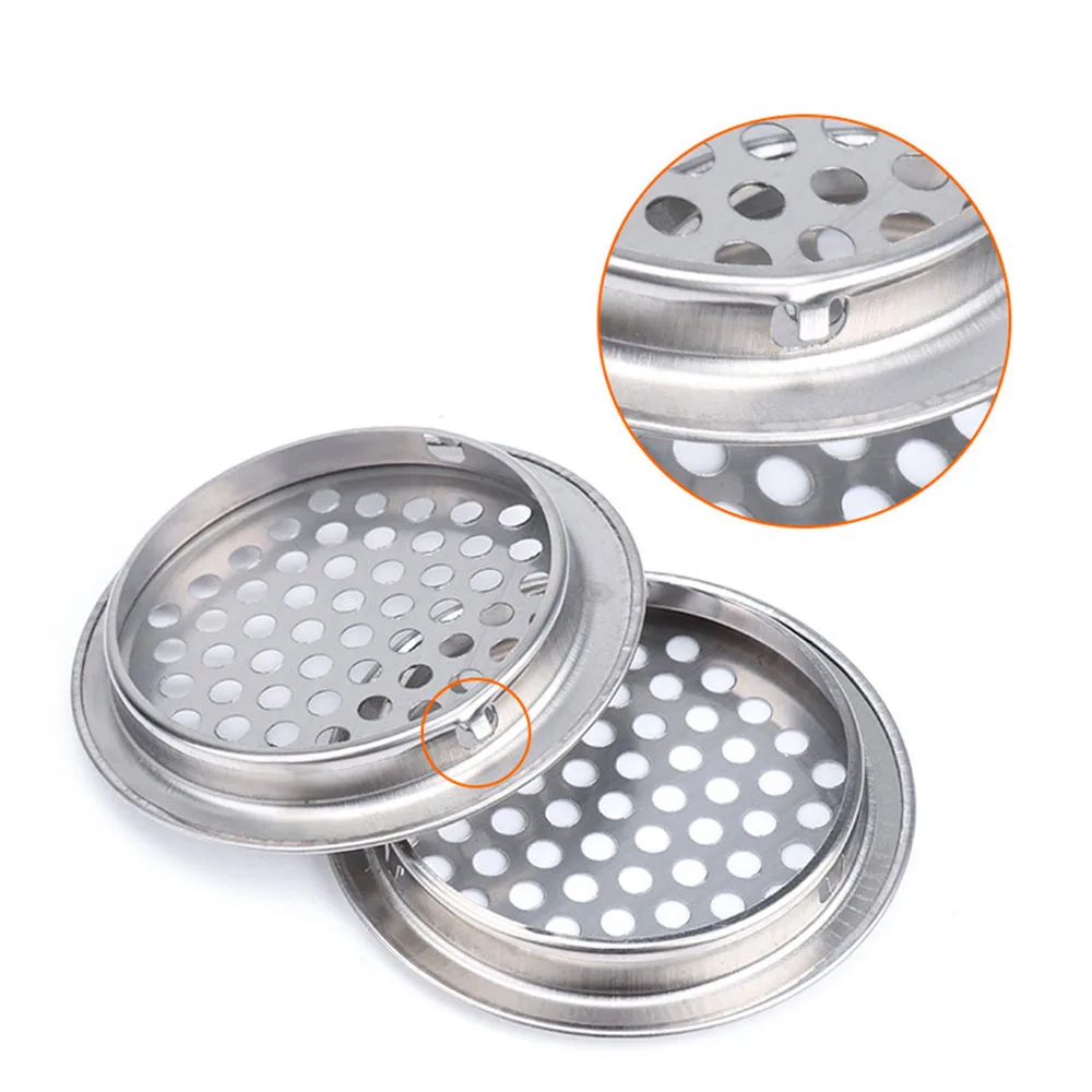 Air Vent Grille Cover for Wardrobe Cabinet 1/2/5/10pcs 19mm 25mm 35mm 53mm