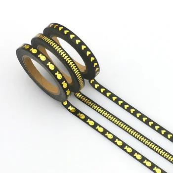 

3PCS foil washi tapes set for Christmas Print Craft scrapbook DIY Sticky Deco Masking Japanese Washi Tape Paper