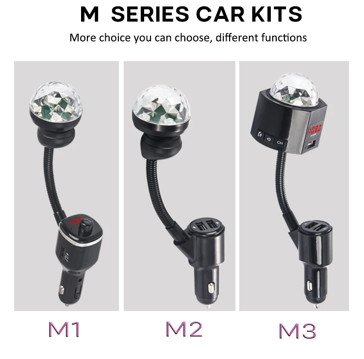 JINSERTA Bluetooth 5,0, fm-передатчик, bluetooth-адаптер, зарядное устройство для аккумулятора, USB, автомобильное зарядное устройство, светильник окружающего воздуха, поддержка голосовых подсказок