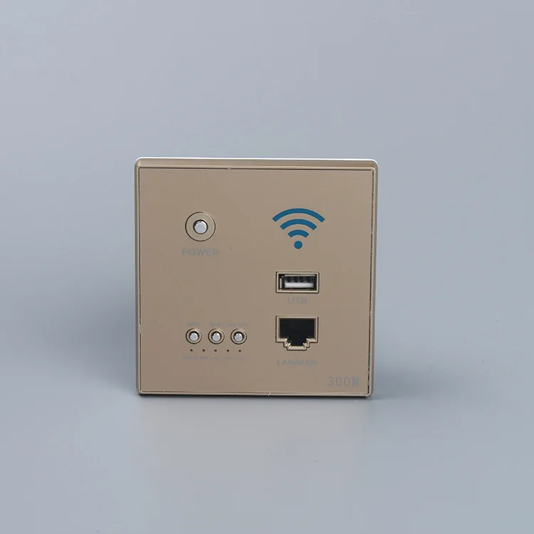 

Addis Smart Home Wall Router Intelligent Socket WiFi Breadboard Household Hotel 86 Type Wireless AP Breadboard