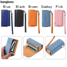 Fashion Flip Double Book Cover Case torba typu worek Wallet Leather Case For Iqos 3 0 tanie tanio kangboro inne NONE CN (pochodzenie) Skórzane
