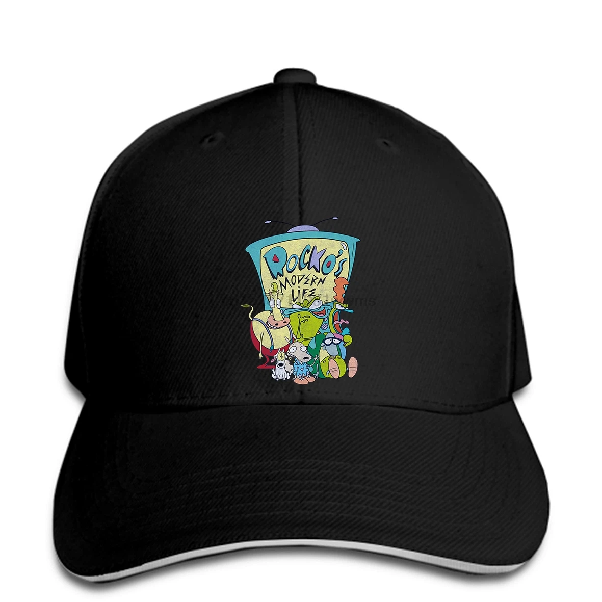 Rockos современная жизнь группа бейсбольная Кепка snapback шляпа остроконечная