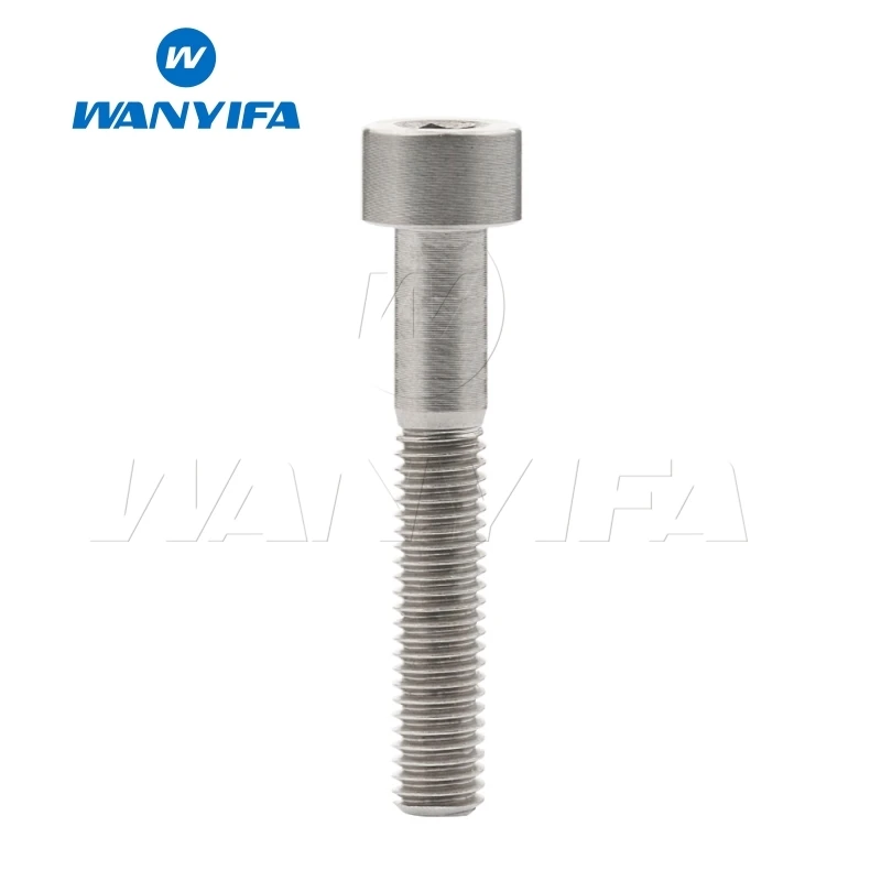 Титановые Ti болты Wanyifa M6 x 40 45 50 55 мм болт для велосипедной гарнитуры