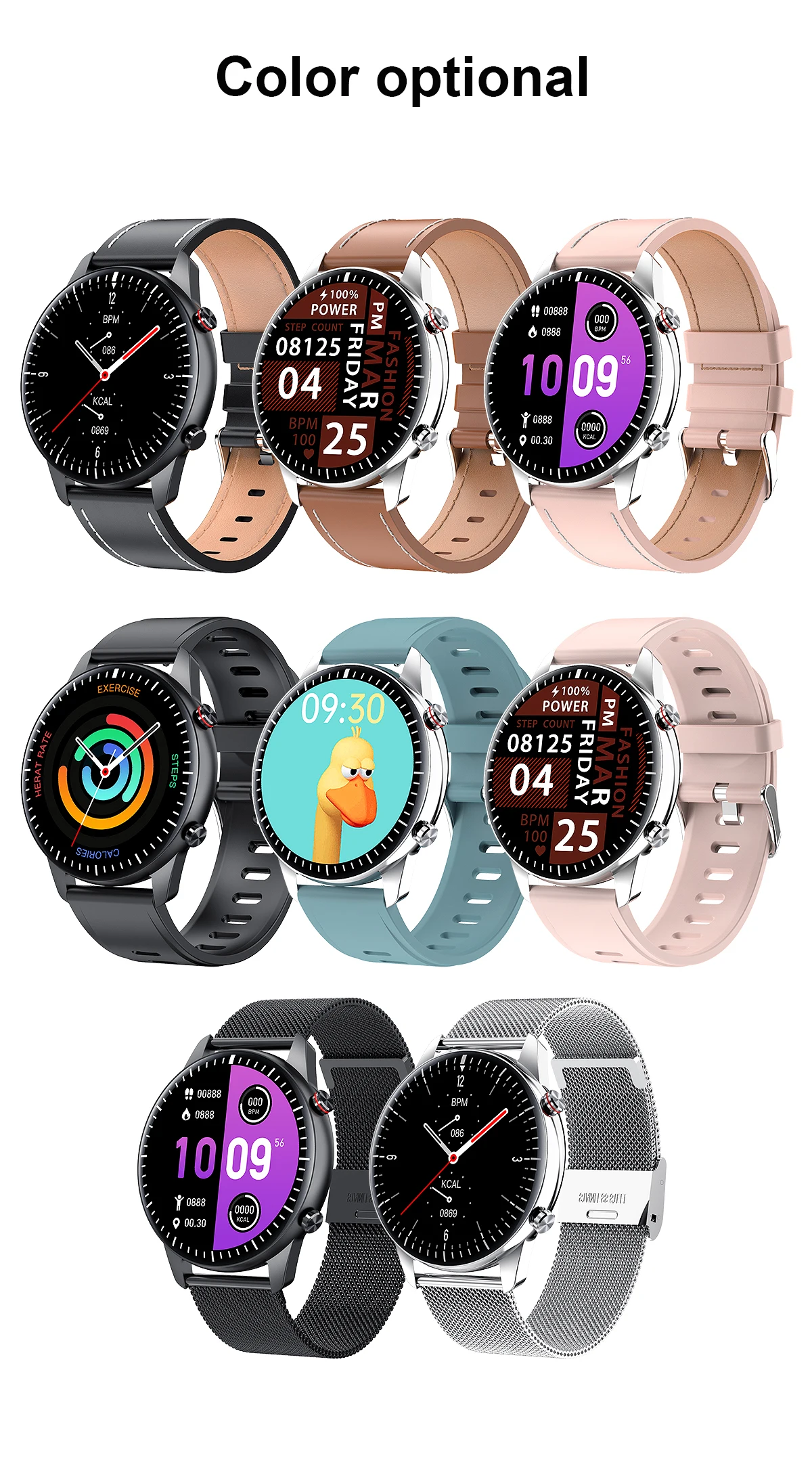 2022 Dial Calls Smart Watch Women Men Full Touch Fitness Tracker IP67 Waterproof Smartwatch For Android Xiaomi Redmi