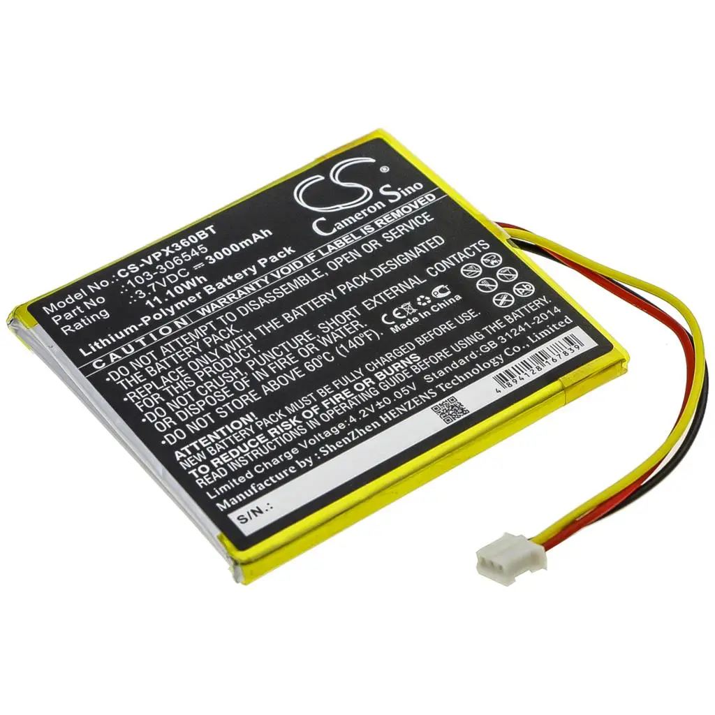 Cameron Sino Battery For Visonic 103-306545 | Электроника