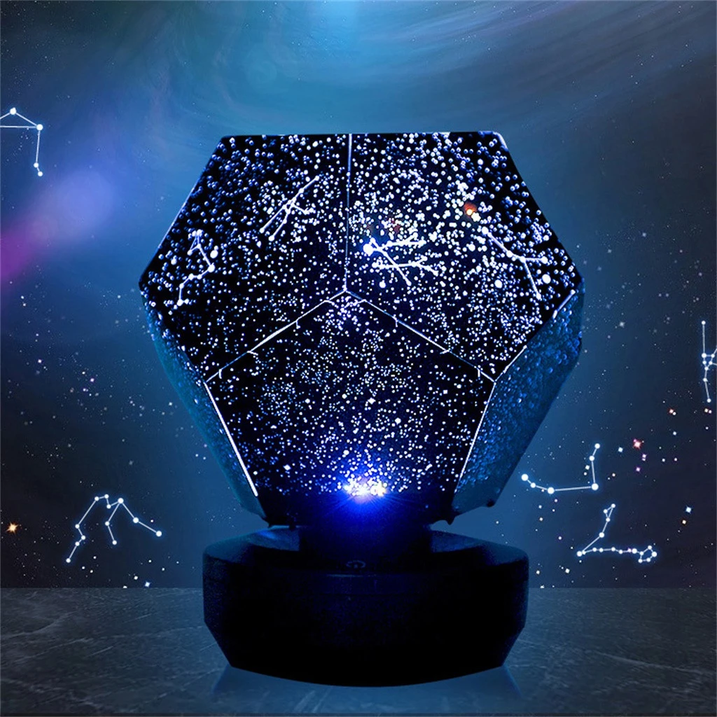 diy led star master night light led star projector lamp astro sky projection cosmos led night lamp kid s gift home decoration 12