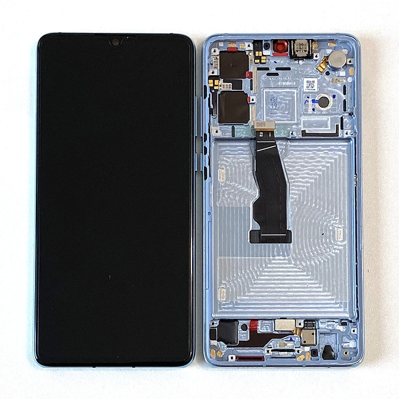 Оригинальная рамка M& Sen для 6," huawei P30 ELE-L29 ELE-L09 OLED ЖК-дисплей+ сенсорная панель дигитайзер для ELE-AL00 ELE-TL00 ЖК-дисплей