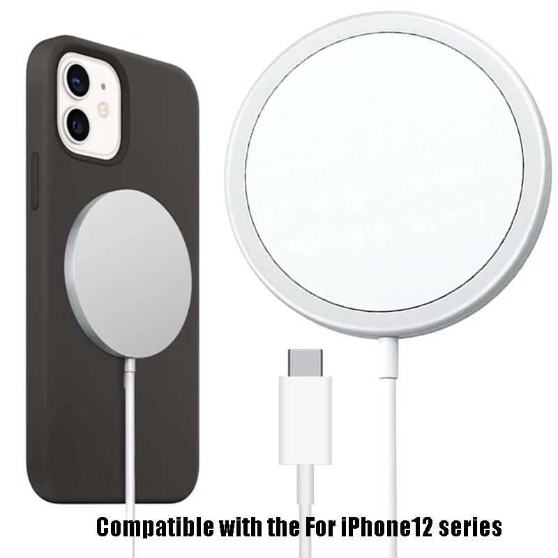 Nu Jelly Wireless Charger 15W Fast Magnetic Stand QI Charging For iPhone 12 Pro 12 Mini 12 Pro Max 12 Fast 18W EU Plug Charger