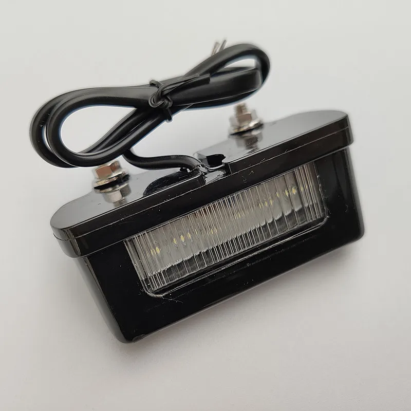 LED Number Plate Lights Trailer License Lamps Truck UTE Caravan 10-30V RV Parts Camper Caravan Accessories