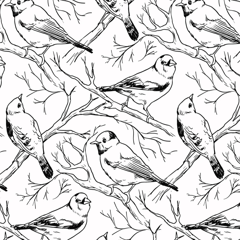 

AZSG Dead Branches Lovely Bird Clear Stamps/Seals For DIY Scrapbooking/Card Making/Album Decorative Silicone Stamp Crafts