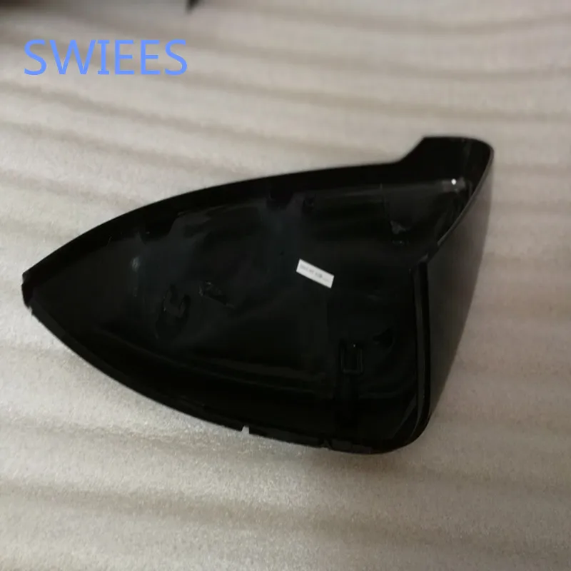 SWIEES для глянцевой черной пары переднее L R зеркало заднего вида крышка VW Golf 7 MK7 2013