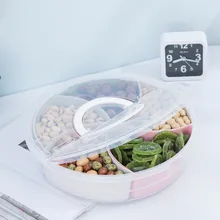 Портативная коробка для хранения еды для перекуса конфет коробка для хранения еды кухонный Органайзер пищевой влагостойкий герметичный ящик для хранения De8