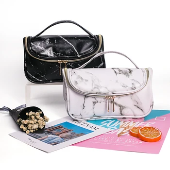 

Portable Women Make Up Bag Travel Organizer Toiletry Wash Bathing Storage Case Professional Beauty Brush Cosmetic Bag