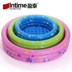 Intime YT-318 Новый стиль 150 четыре кольца круг ребенок играть с плавательный бассейн океаны мяч бассейн дети Рыбалка Пруд
