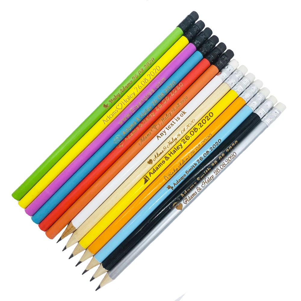 Childrens Free Personalisation Personalised Colouring Pencils Birthday 
