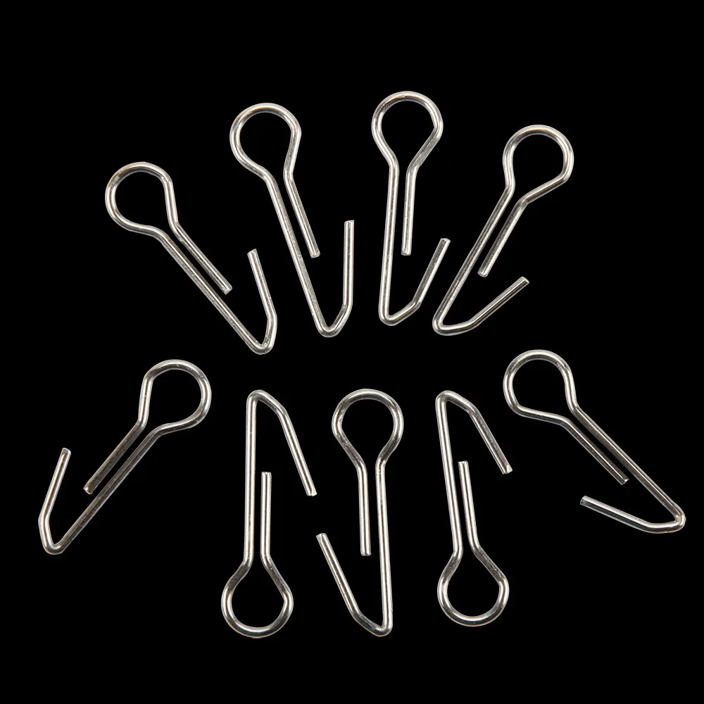 Stainless Steel Fishing Pin For Soft Lure Bait Saltwater Freshwater Fishing Head Lead Accessories Centering Pins 100 pcs fishing accessories fishing tackle fishing tools fishing tool