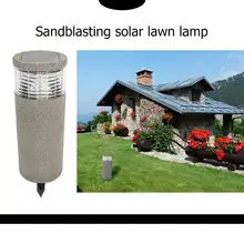 Светодиодный светильник для газона на солнечной батарее, водонепроницаемый фонарь с солнечной батареей, декоративный наружный садовый пейзаж, газон двор, лампа