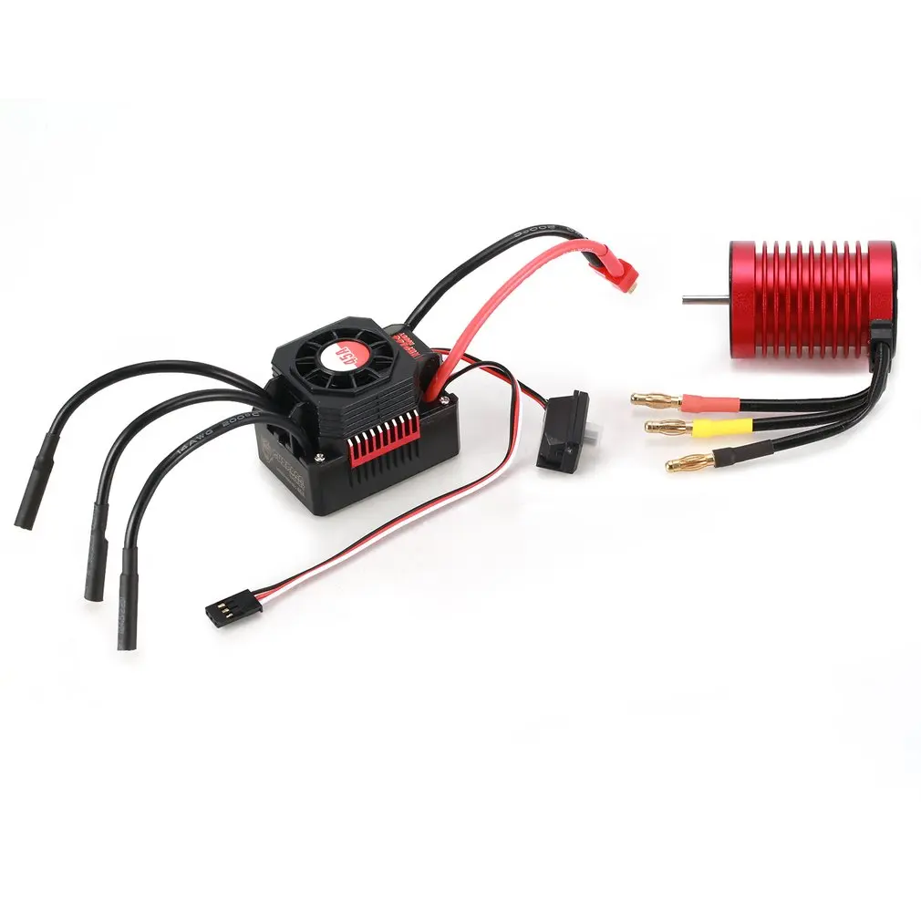 

SURPASSHOBBY KK Combo 2040 2280KV 3200KV 3900KV 4480KV Brushless Motor w/ 35A ESC for Traxxas HSP Tamiya Axial 1/16 1/18 RC Car