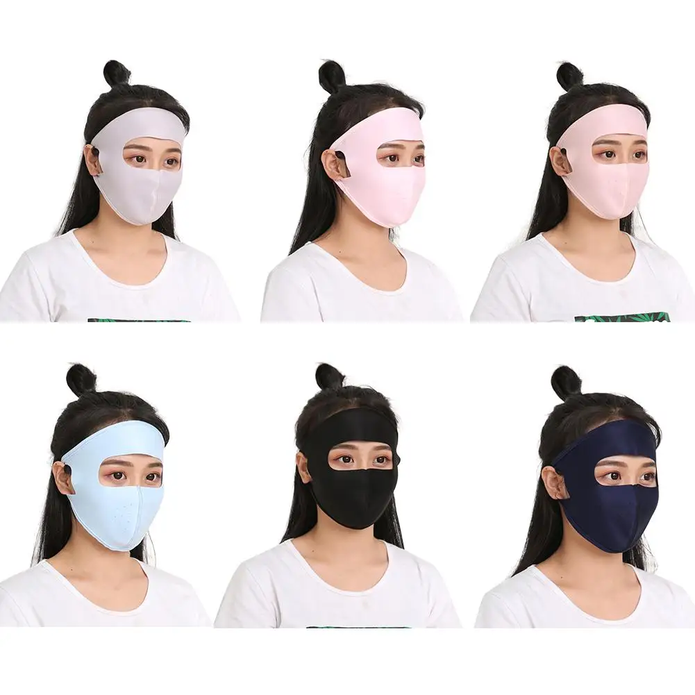 

Full Face Mask Breathable Sunscreen Protector Cover for Cycling Hiking Backpacking Winter Cap Balaclava Hood Motorcycle Helmet