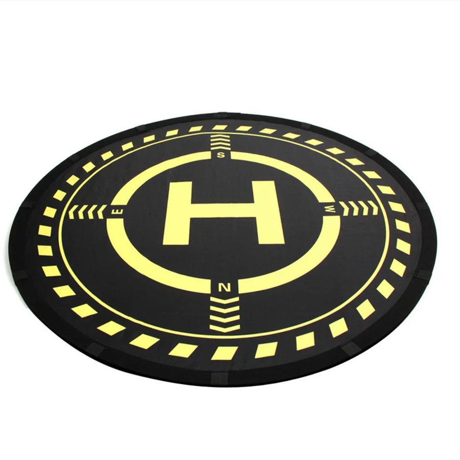 Drone Landing Pad Dobrável Helipad Landing Field com Led Voador Dji Mavic Mini Pro Air Spark Phantom 70cm
