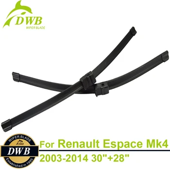 

Wiper Blades for Renault Espace Mk4 2003-2014 30"+28", 2pcs Free Shipping, High Performance Bracketless Wiper