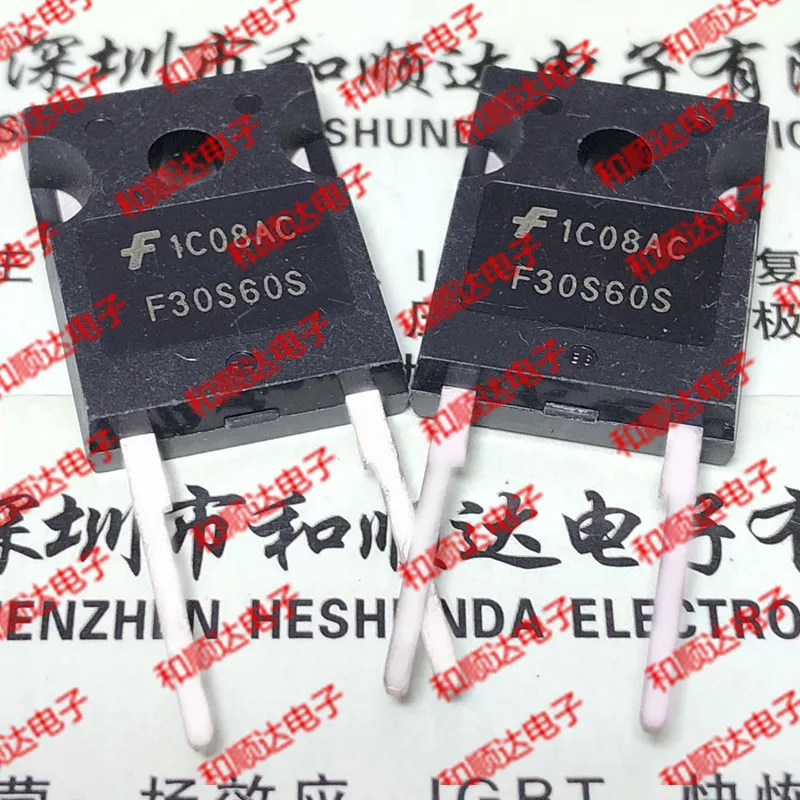 2 шт./F30S60S FFH30S60S TO-247-2 600V 30A TO247