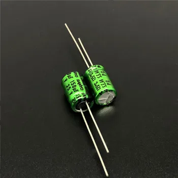 

10pcs/100pcs 150uF 35V SANYO PG Series 8x11.5mm 125 degree 35V150uF High temperature Aluminum Electrolytic Capacitor