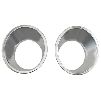 

Fog Lamps Cover Trim ABS Chrome Front Fog Light Cover Car-Styling Accessories for BMW E53 X5 1999-2006