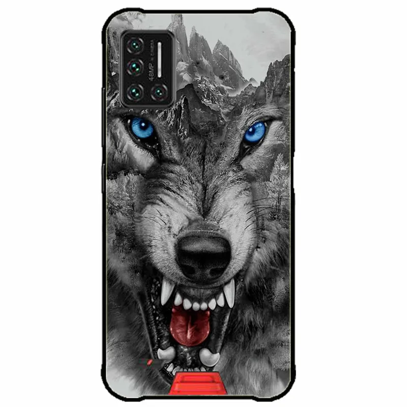 waterproof pouch for swimming For Umidigi Bison Case X10 Pro GT Silicone Soft Wolf Phone Cover For Umidigi Bison X10 Pro Case X10 TPU Fundas Paras Capa cute waterproof phone pouch Cases & Covers