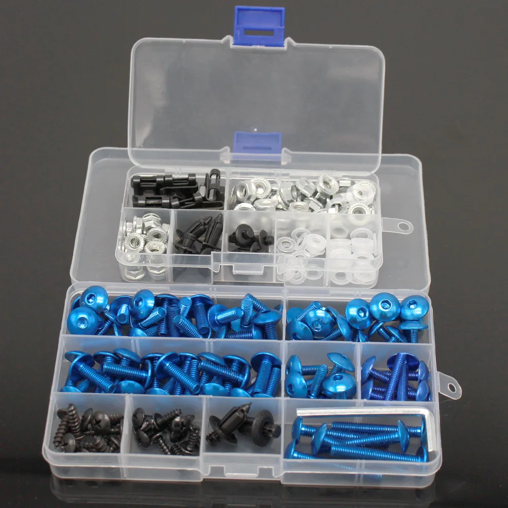

Windshield Fairing Bolts Nuts Screws for Yamaha R1 R3 R6 FZ1 FZ6 MT07 MT09 Honda Suzuki GSXR 600 750 Kawasaki ZX6R ZX10R