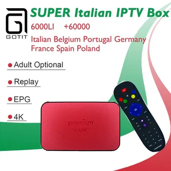 

GOTiT Italy IPTV AVOV TVOnline Streaming Box EX-YU Spain Portugal Adult Hotclub TV Channel KO Mag254 TV Box