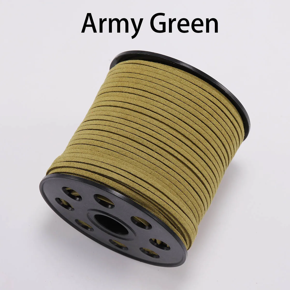 Luxurious Flat Faux Suede Braided Cord for Crafting and Jewelry Making