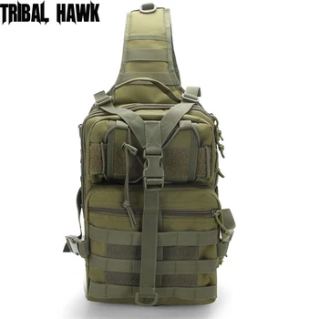 

Army Tactical Sling Backpack Outdoor Fishing Hunting Crossbody Shoulder Bag Military Canvas Storage Chest Bag Camping Waterproof