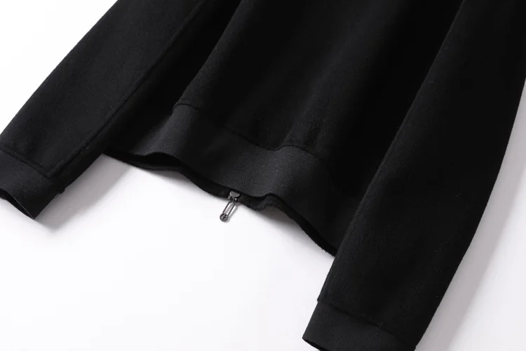 Shuchan 30% кашемир+ 70% шерстяное пальто и куртки женские зимние теплые корейские пальто однотонные с круглым вырезом на молнии повседневные свободные