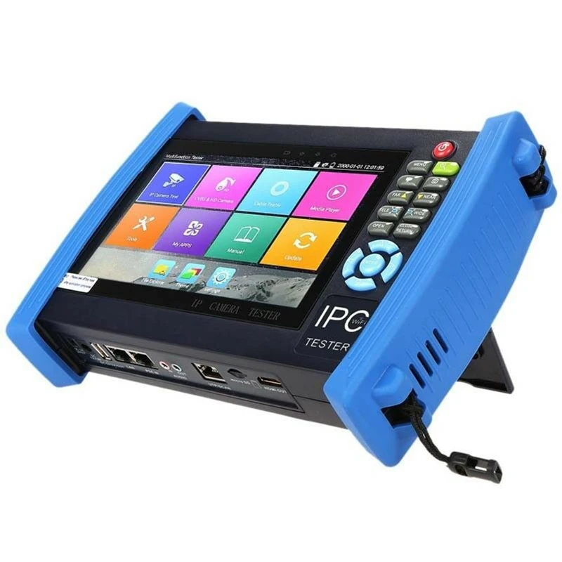 IPC 8600ADHS Plus IP TVI CVI AHD SDI CCTV камера тестер 4K H.265 WIFI HDMI POE US Plug|Электрические вилки| |