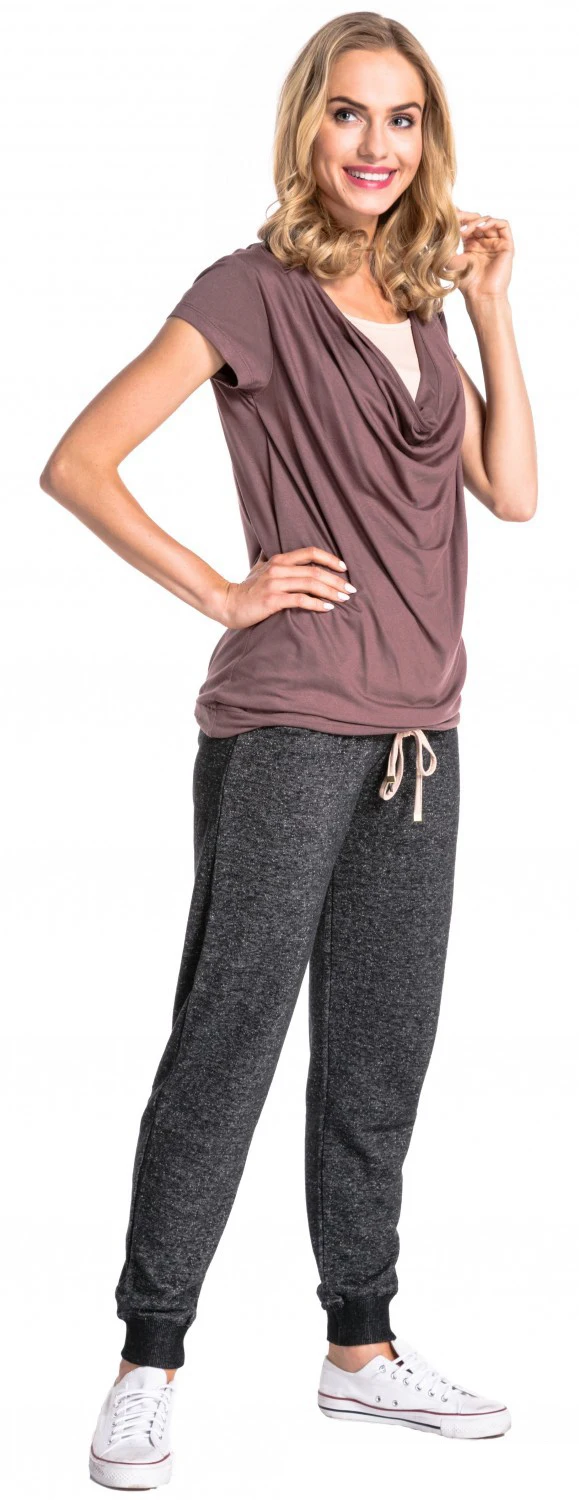 Топы для беременных и грудного вскармливания; футболки с короткими рукавами для беременных; Одежда для кормящих женщин; футболки для кормления