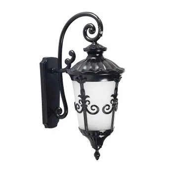 

Simple led wall lamp flower-shaped waterproof aluminum wall lamp glass villa outdoor hotel moisture-proof wall lamp