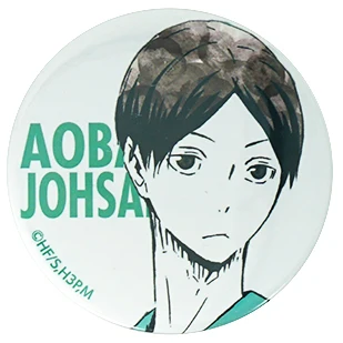 Haikyu! Значок аниме Oikawa Tooru Kuroo Tetsurou Satori Tendou Bokuto Koutarou Akaashi Keiji металлический значок брошь на булавке - Окраска металла: 04 Kunimi Akira