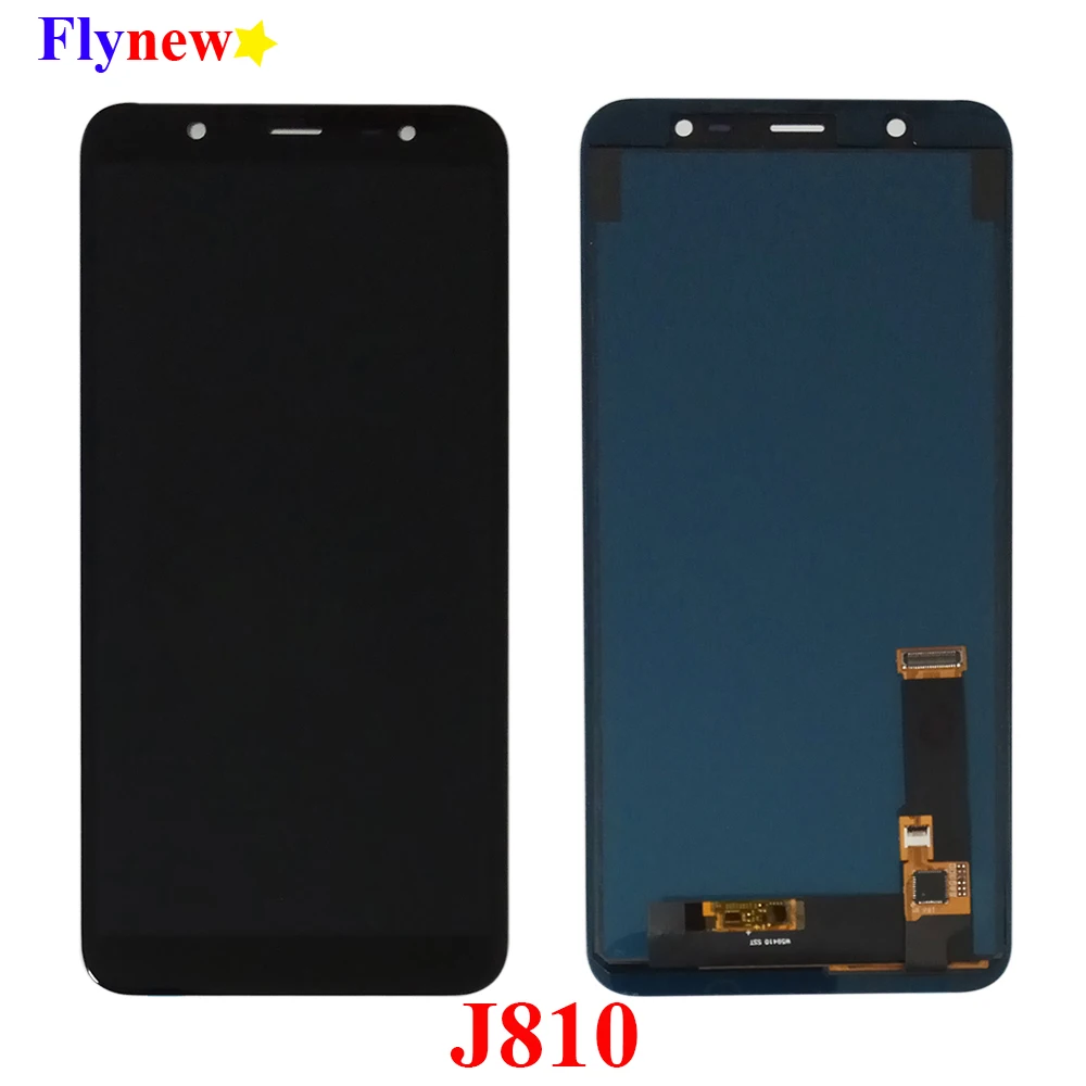 Может регулироваться для Samsung Galaxy J8 2018 J810 ЖК-дисплей сенсорный экран панель SM-J810M