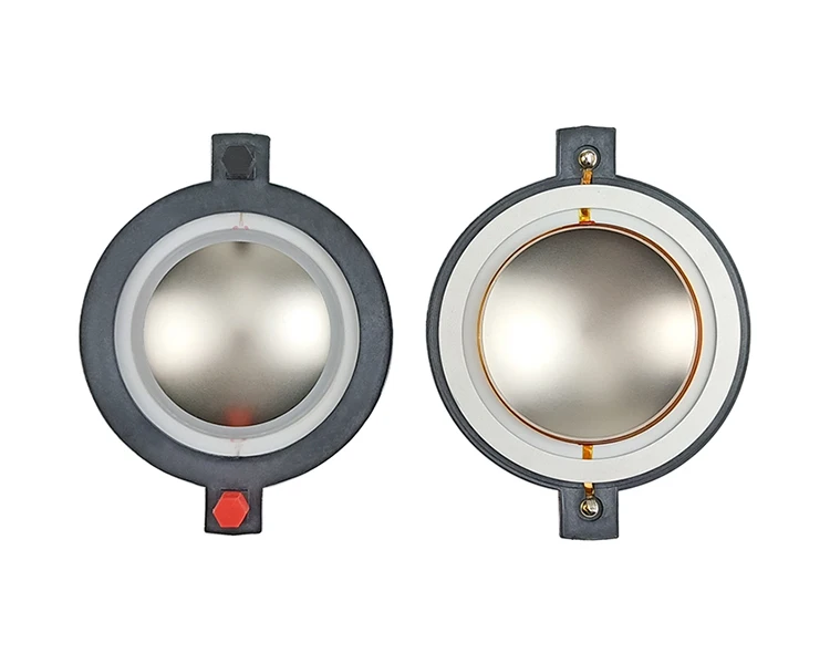 2PCS Treble Speaker Diaphragm for B&C MMD75 DE750-8 Horn Driver Speaker Voice Coil Repair Part 8 Ohm 74.46mm 74.5MM