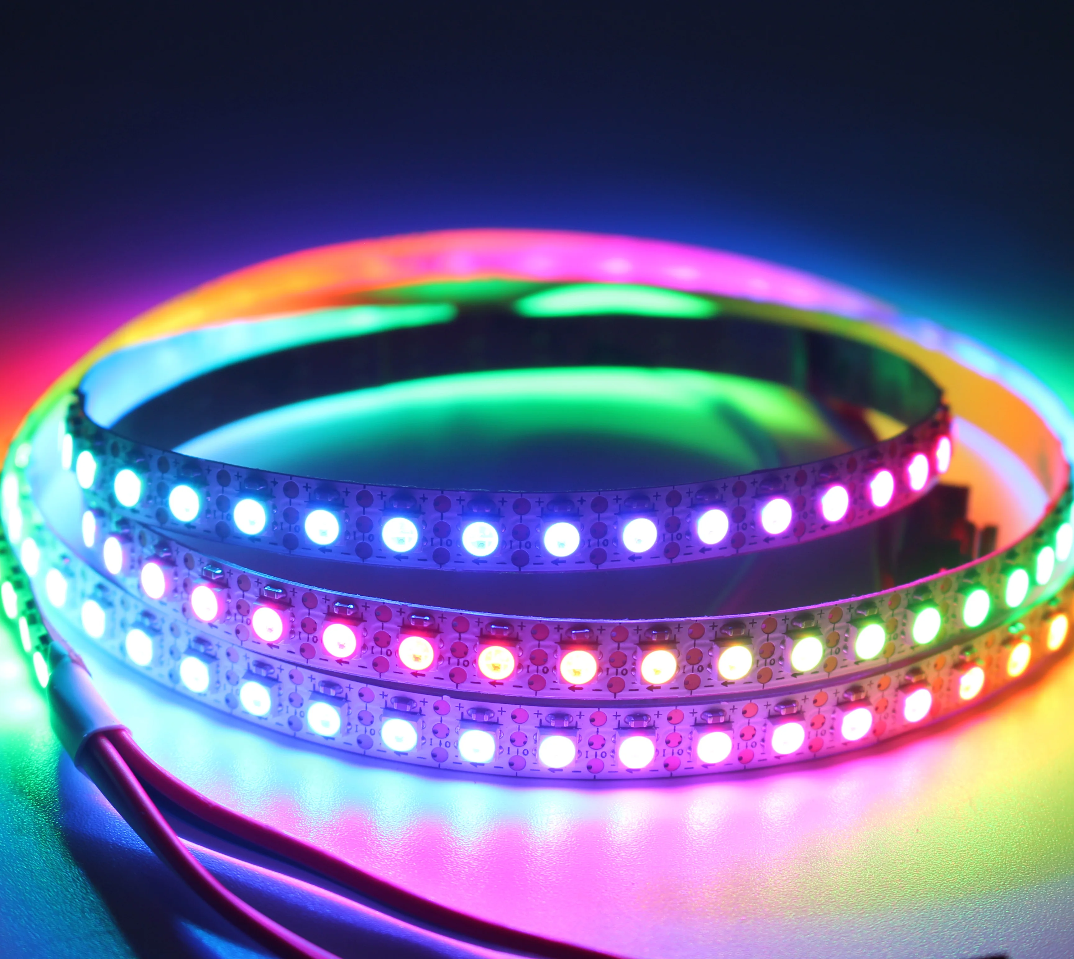 4mm smd rgb flexível led strip dc5v