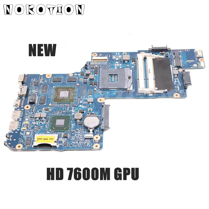 Материнская плата NOKOTION H000052690 для ноутбука Toshiba satellite C850 L850 основная HM76 HD7600M GPU |