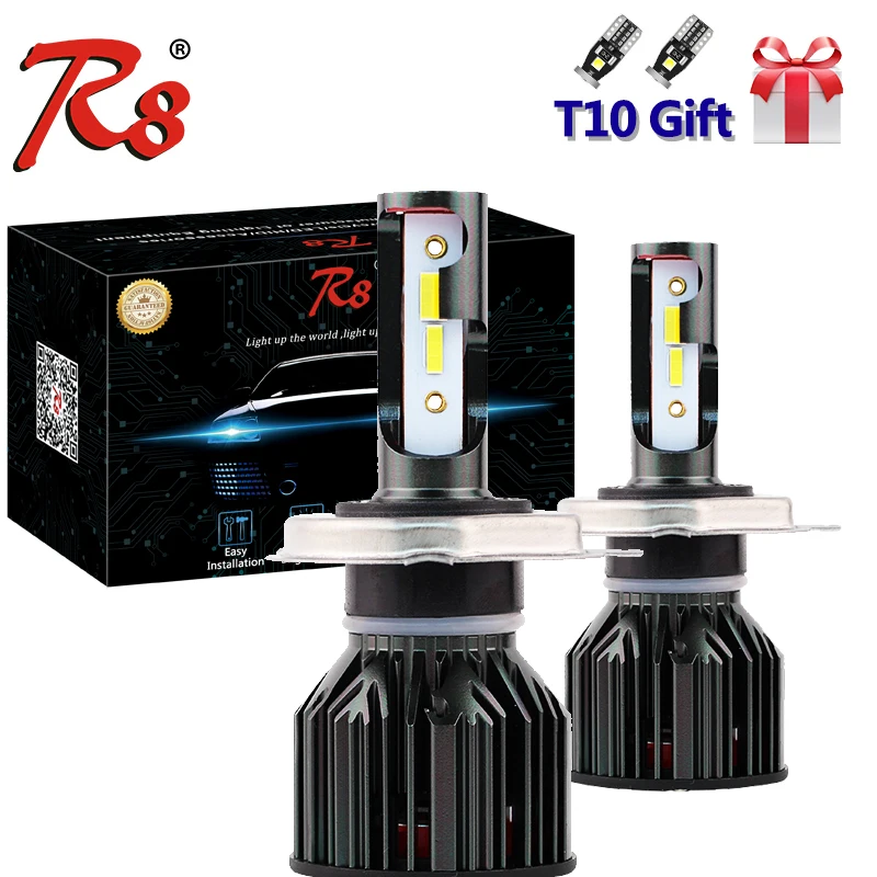 

Car Tricolor Three Colors Compact LED Headlight Kits H1 H3 H7 H4 H11 9005 9006 H13 9007 880 Dual Color Bulbs White Yellow 3000K