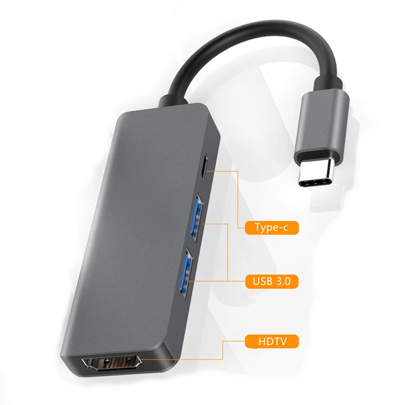 Rankman-tipo c Base de Carregamento para Macbook Hub Usb para 4k Hdmi-compatível Usb 3.0 2.0 Samsung S20 Dex Ps5 Ipad tv Nintendo Switch - Imagem 4