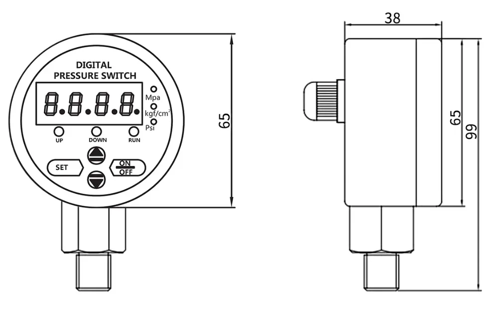 YL-820E尺寸图英文版
